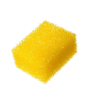 Yellow Body Exfoliating Sponge