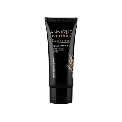 Annique Colour Caress Feels Like Silk Moisturising Foundation SPF 15 30ml black tube