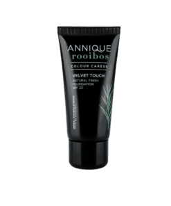 Annique Colour Caress Velvet Touch Natural Finish Foundation SPF 20 30ml black tube