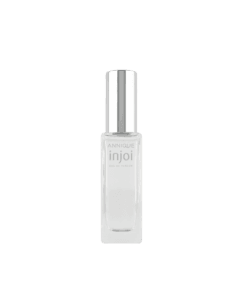 Annique Injoi Eau de Parfum 30ml bottle — white rectangular glass bottle with silver cap