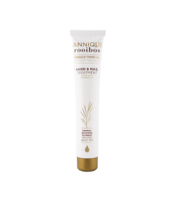 Annique Miracle Tissue Oil Hand and Nail Treatment 50ml tube with white and gold packaging