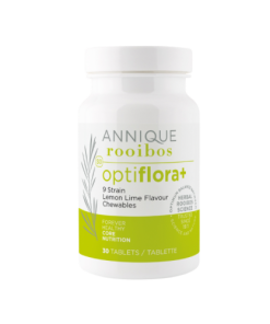 Forever Healthy OptiFlora+ Lemon Lime 30 chewable probiotic tablets by Annique