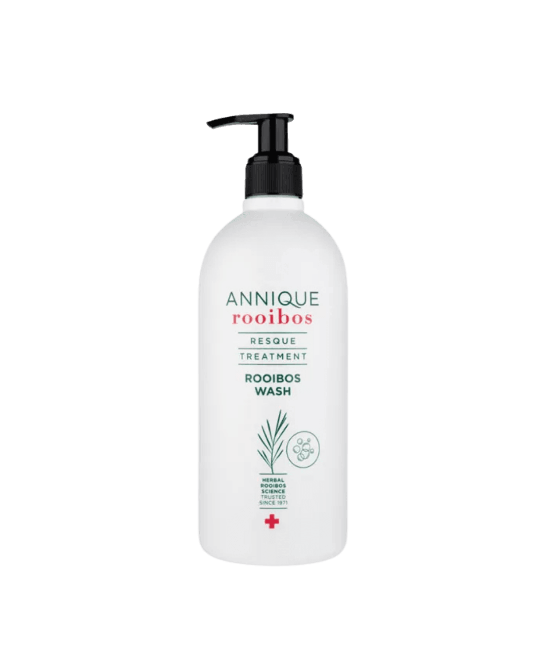 Annique Resque Rooibos Wash 500ml herbal gel pump with Rooibos and patchouli